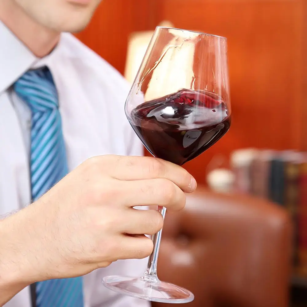 Unbreakable Wine Glasses BPA-free Dishwasher-safe 20 oz 100% Tritan Plastic Shatterproof Wine Glasses