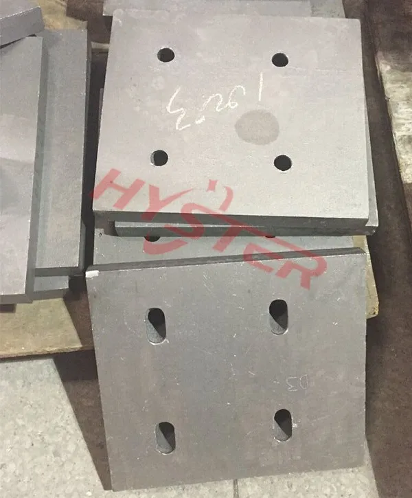 China Factory wear resistance 60HRC Ni-hard wear liner, Nihard block, Ni-hard wear billets