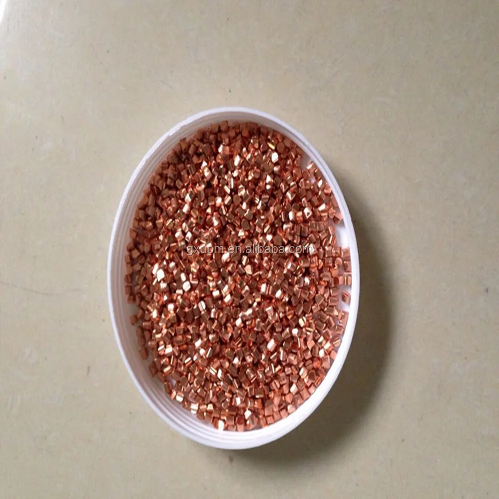 
Factory producing high purity copper granules with high quality and 99.99995% purity 