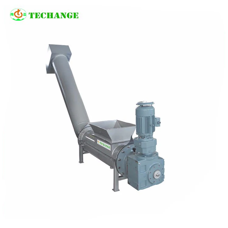 Quality assurance Belt conveyor Screw compactor sludge conveyor