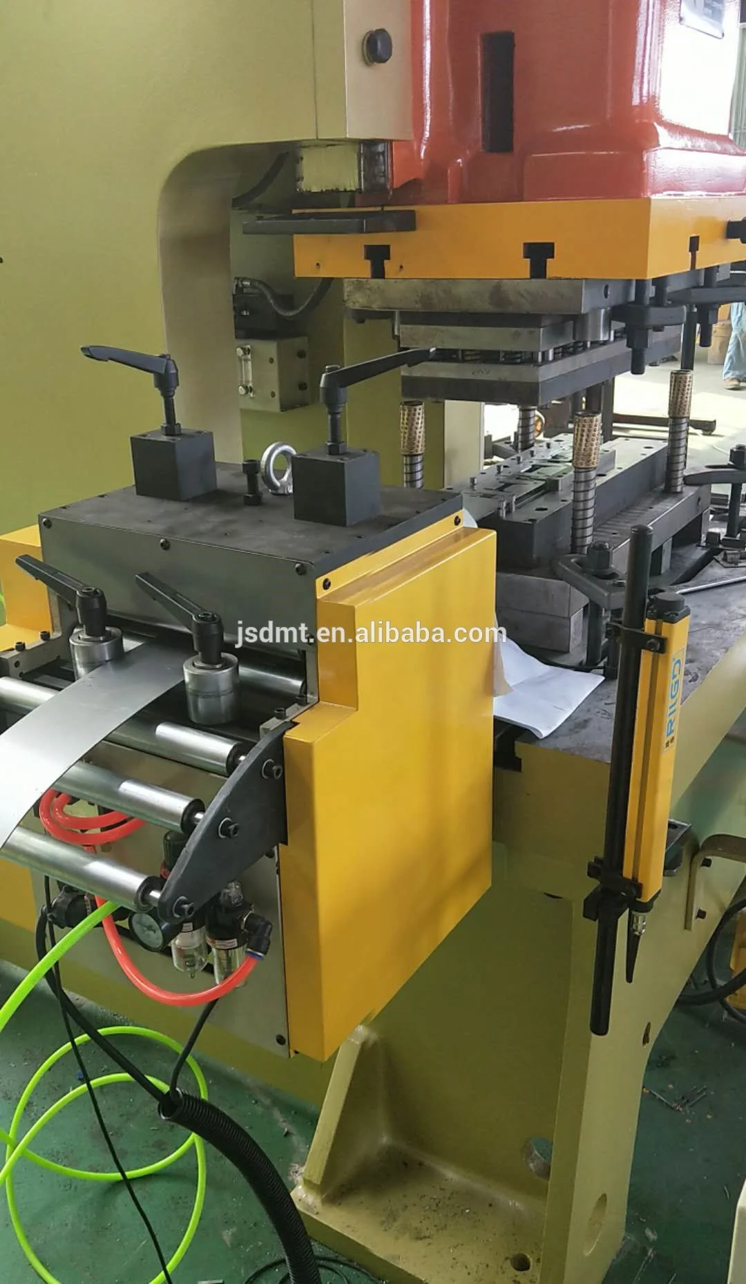 CE approved high performance JH21 pneumatic punching press machine/Alminum foil making auto press production line