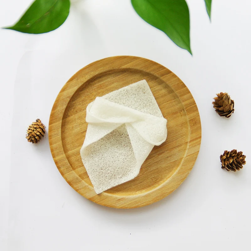 Biodegradable moisturizing 100% natural konjac magic towel