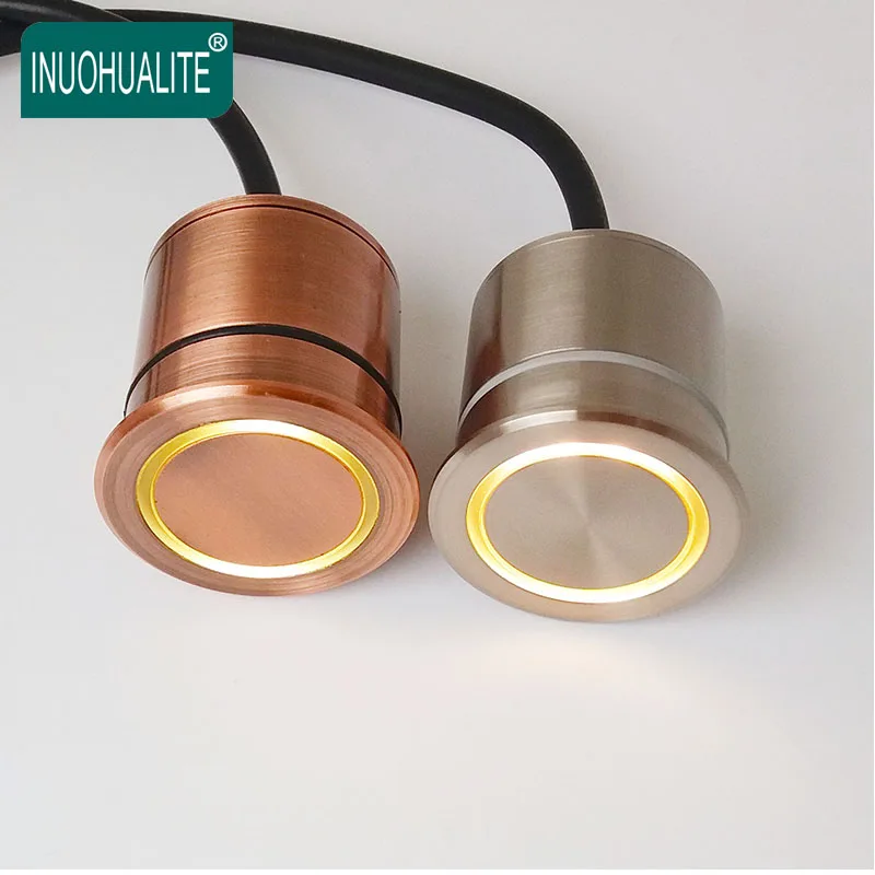 Outdoor IP67 1W 3W Recessed Waterproof  Garden Ground Inground Underground Led Step Light