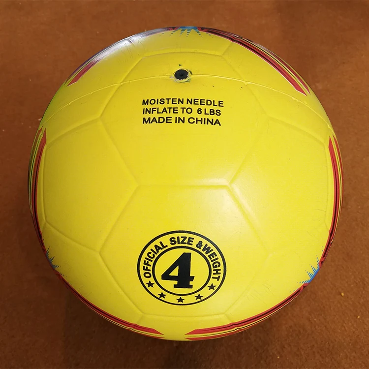 Customized Logo Rubber Smooth Surface Wholesale Football Soccer Ball