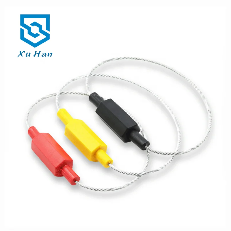 Factory direct sale, high quality wire rope container seal lock for blockade of transport containers