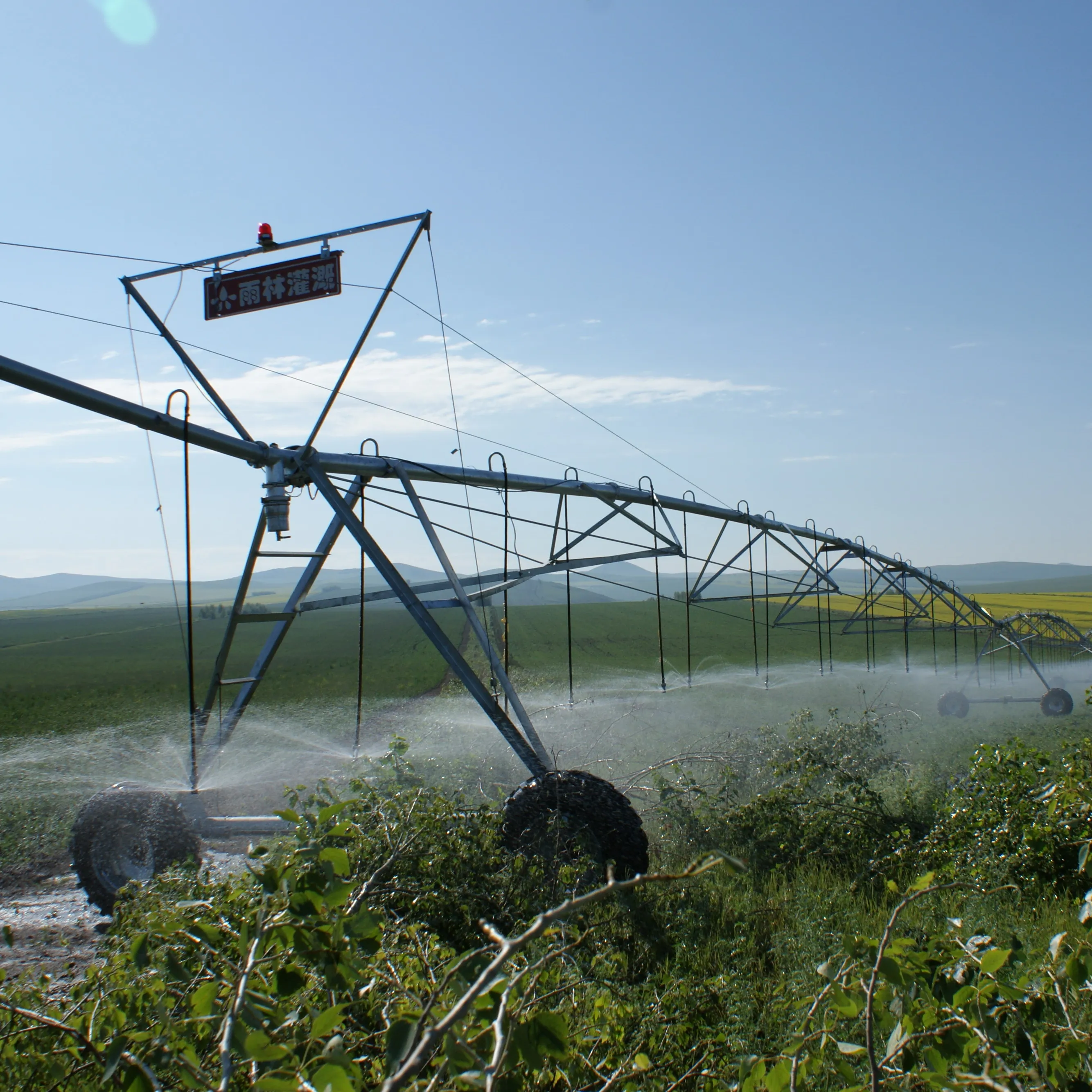 Center Pivot Irrigation System with Big Gun Sprinkler / Agricultural Machinery Farm Irrigation System