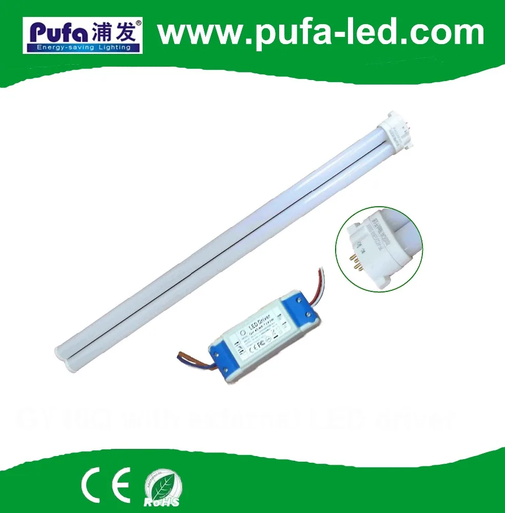 pufa led lamp for 2016 4 pin gy10q led tube 18W REPLACE 36w fpl lamp