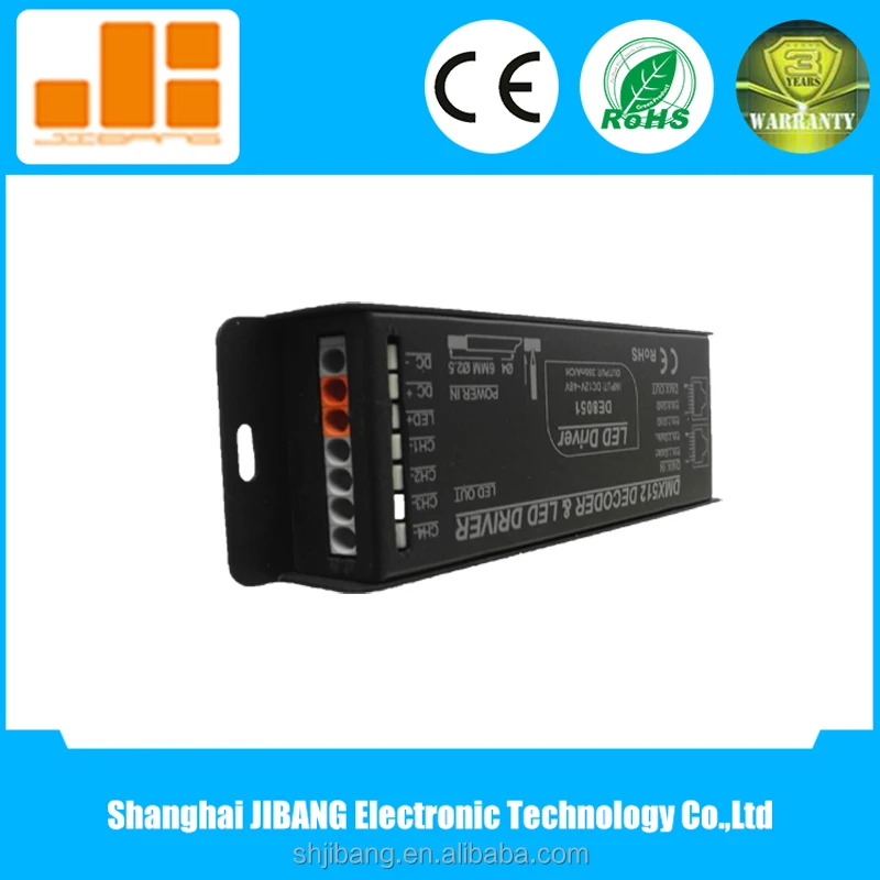 Standard constant current 350mA DMX512 controller DE8051
