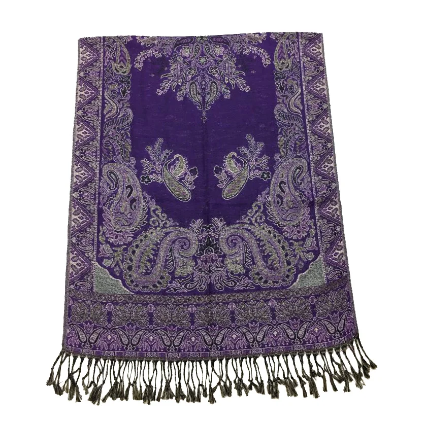 New Style 32 Models Winter Warm Fashion Metallic Gold Lurex Jacquard Shawl Pashmina stole scarf