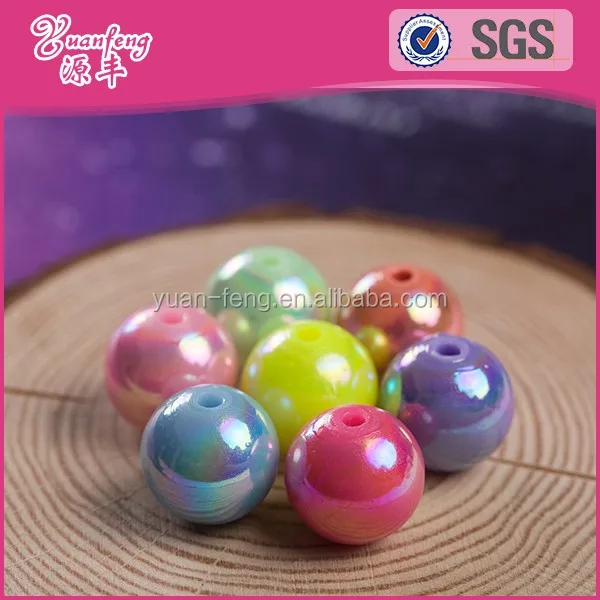 Landing wholesale 10mm round custom printed beads beads for jewellery