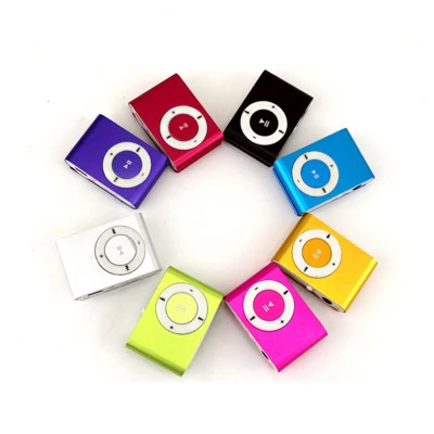 Мини MP3-плеер с зажимом музыкальный цифровой MP3-плеер с ЖК-экраном Поддержка SD TF карты