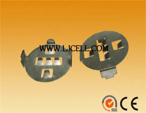 (WJ-2032-1)CR2032/ML2032/LIR2032 SMT Metal Button Coin Cell Battery Holder Positive Contact PCB