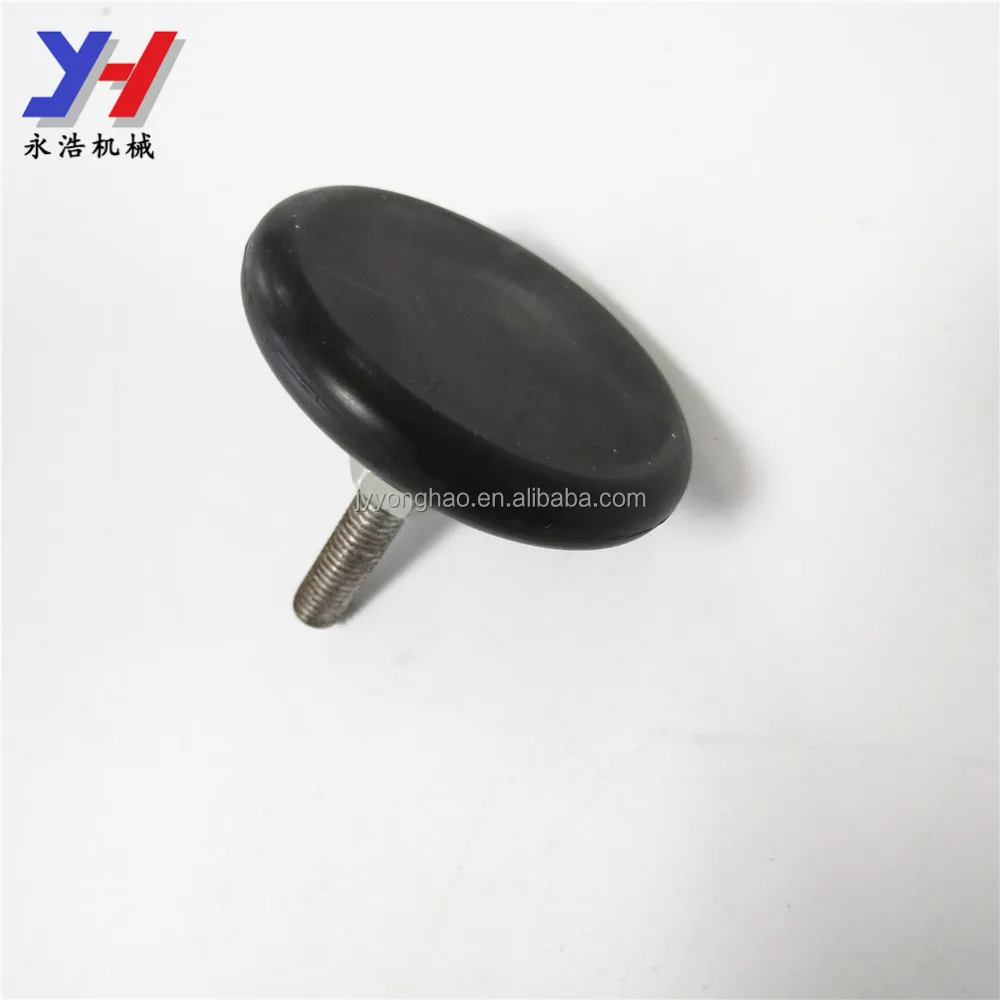 Custom made Rubber feet threaded, sofa leg