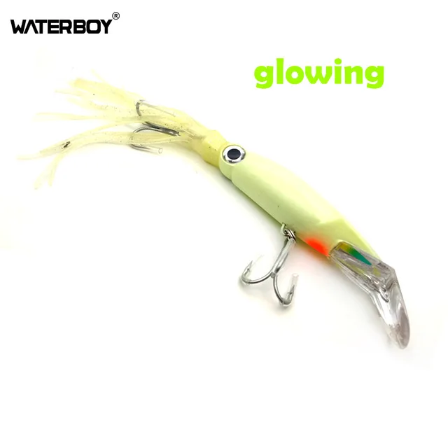 Big Game Beard Combo Squid Skirt Trolling Bait Bionic Hard Lures Fish Tackle 14cm 40g Octopus Fishing Lures