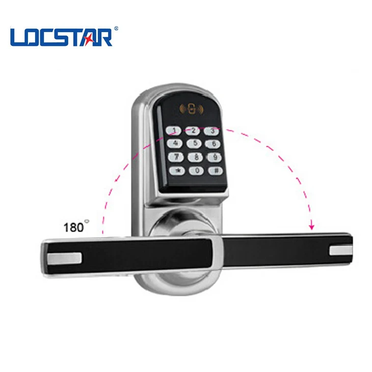 Keyless Multi-functional password lock with reversible handle