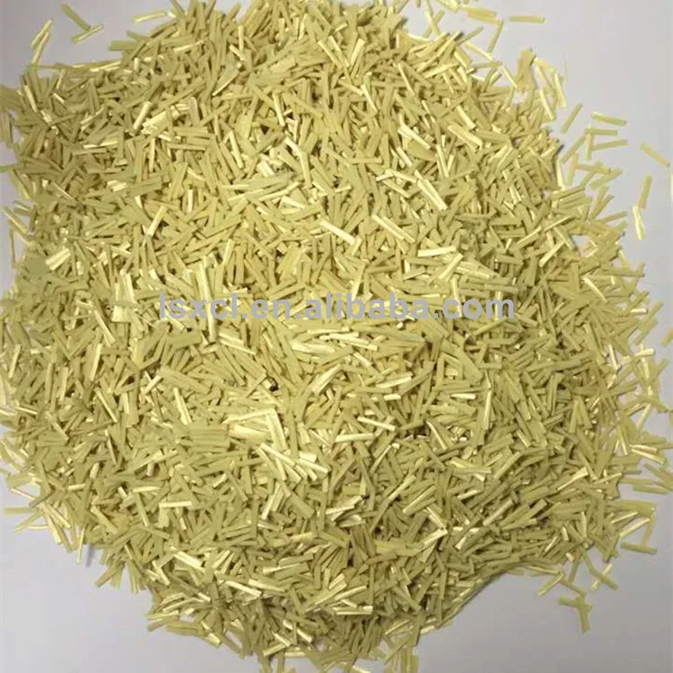 
Professional 1.5mm and 6mm chopped kevlar with high modulus 