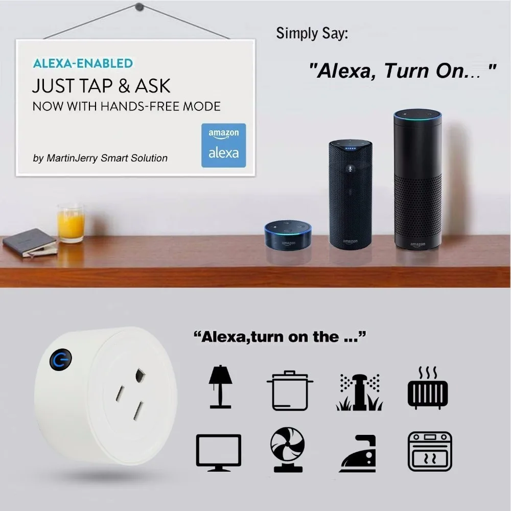 New Arrival 100V-220v smart mini Electrical smart socket wi-fi smart home plug