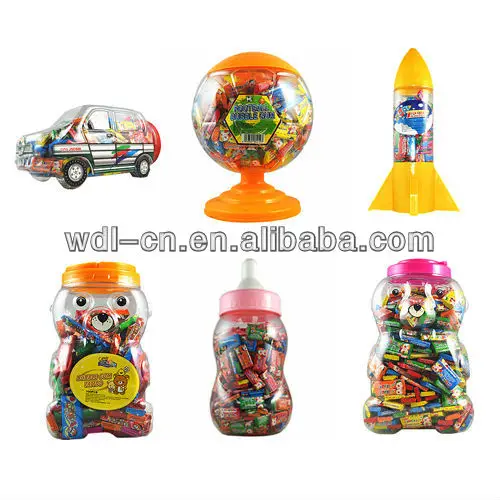 VE-B269 Sweet yummy bubble gum mini candy dispenser