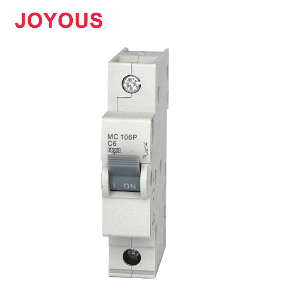 Хорошее качество 6KA mcb выключателя, 1 P нагрузки, плагин тип выключателя