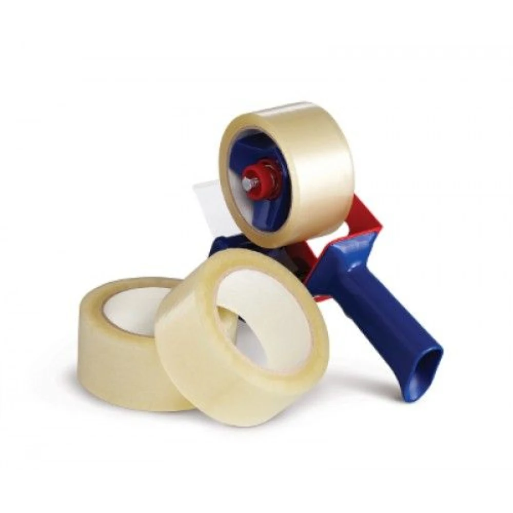 Wholesale Clear BOPP Invisible Adhesive Packaging Sealing Tape Rolls Single Acrylic Antistatic Max 4000 Carton Sealing Tape Pack