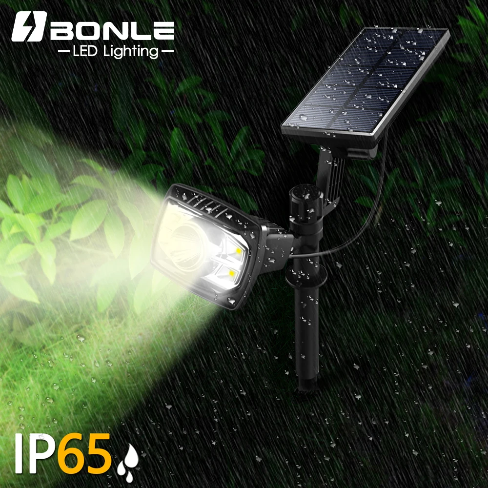 
Solar Powered White 2W LED Path Lights Outdoor Garden Pathway Lighting 