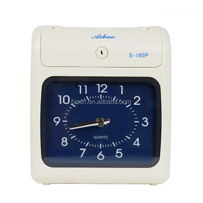 AIBAO S-180P Electronic time recorder with 50 pcs timecard for free
