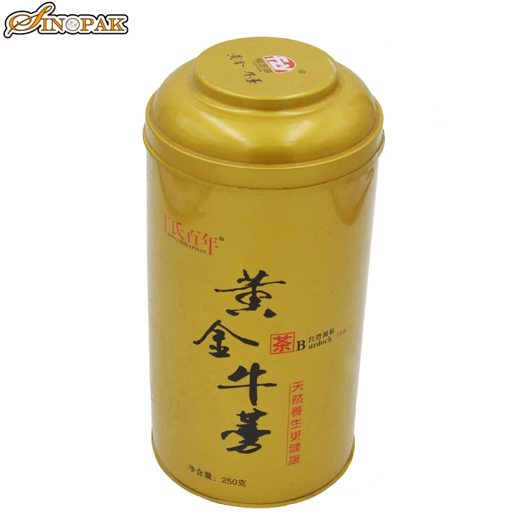 China suppliers dongguan factory bulk tea tins containers cans