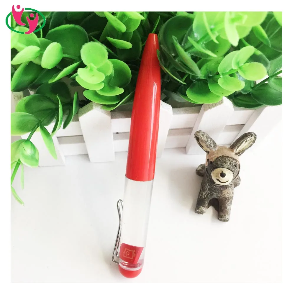 Fancy Customized 3D Logo Liquid Floating Pen