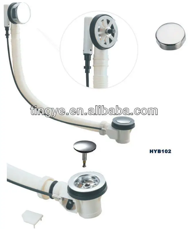 G 1 1/2 bath drain chrome,drainer with big brass plug,bath drainer,brass bath drain