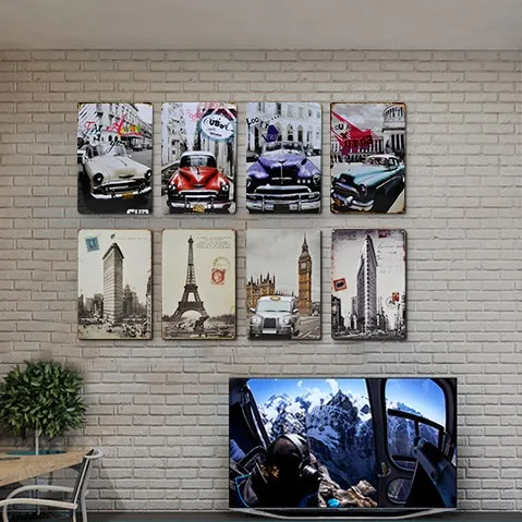 30x20cm Souvenirs Metal Sign Tin Poster Wall Door Plaque