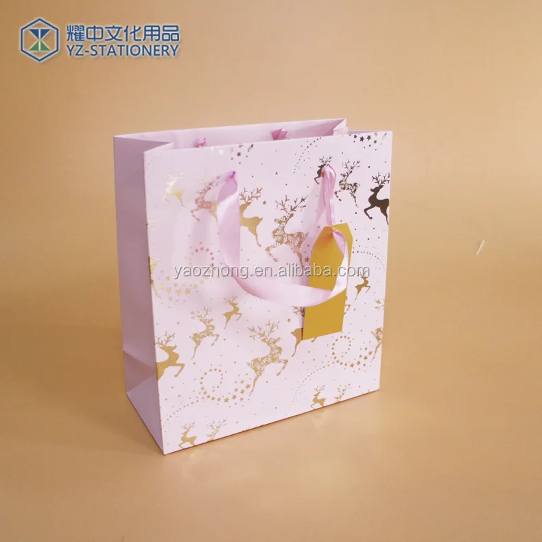Wedding door gift bag , birthday gift paper bag with custom design