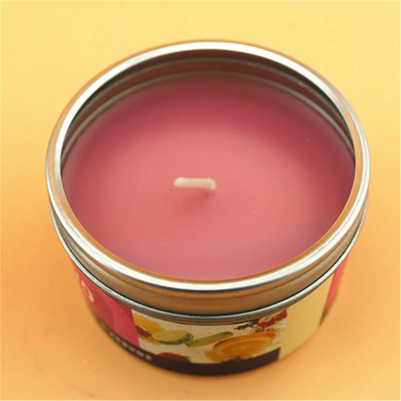 
Wholesale decorative candle tins with fireworks in luxury containers 