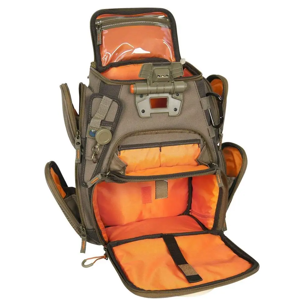 Сумка для рыболовных снастей Wild River Tackle компактная сумка рыбалки с подсветкой рюкзак лотками и прозрачным