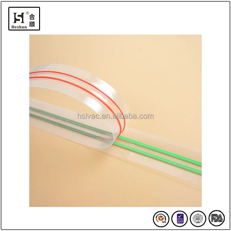 
Guangzhou Waterproof Plastic Resealable Seal YKK Excella Zipper 