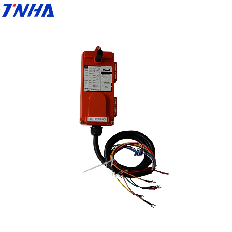 TNHA1 F21-2S Good quality electric hoist up down switch radio overhead industrial wireless crane remote pendant control system