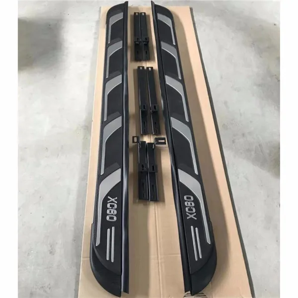 Aluminium Alloy Side Step for car  Bars Nerf Bars aluminum Running Board for Volvo XC60 2018 Accessories