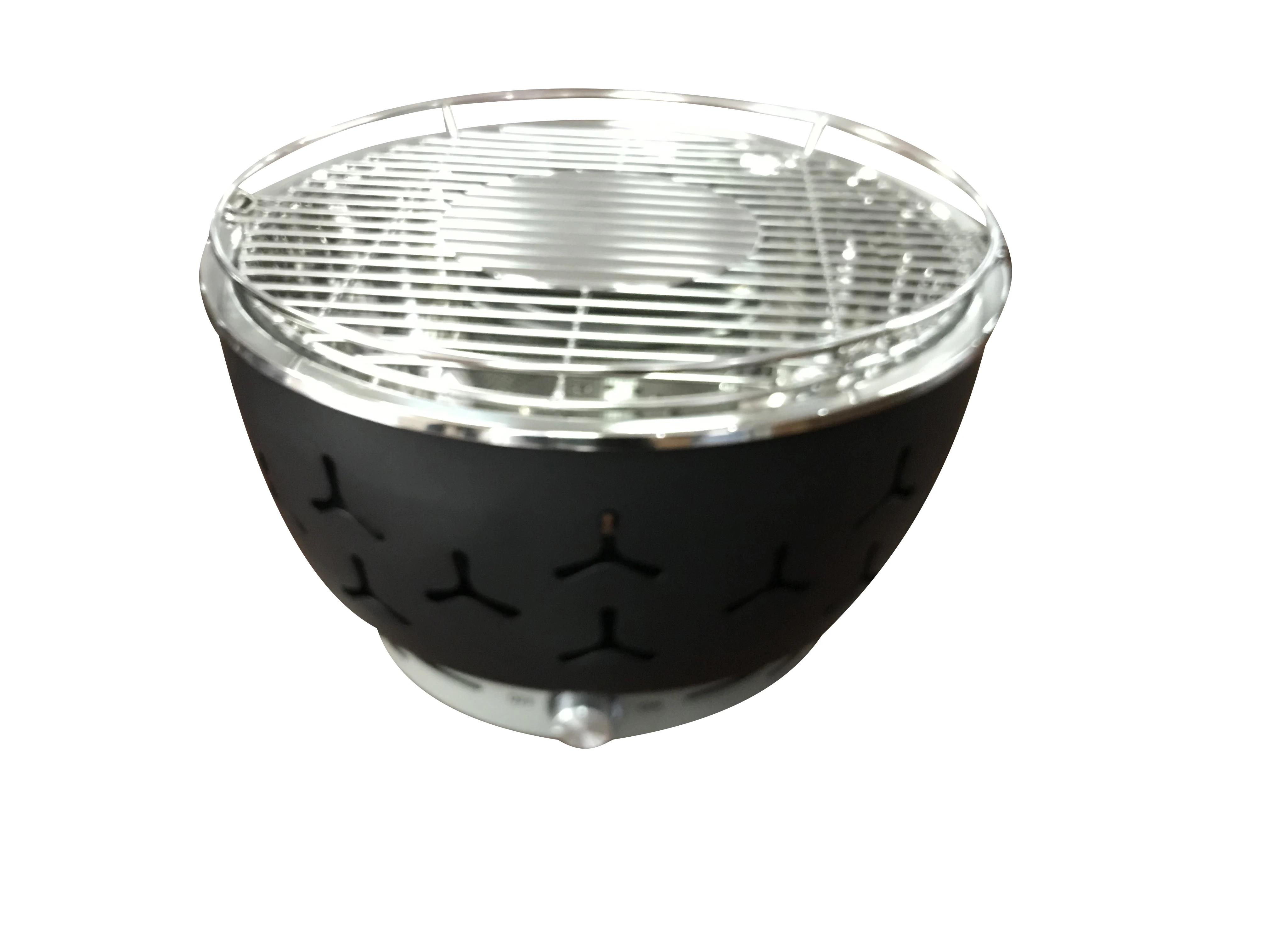 
2019 NEW Smokeless charcoal bbq grill with fan STAINLESS steel INDOOR easy cleaned outdoor 