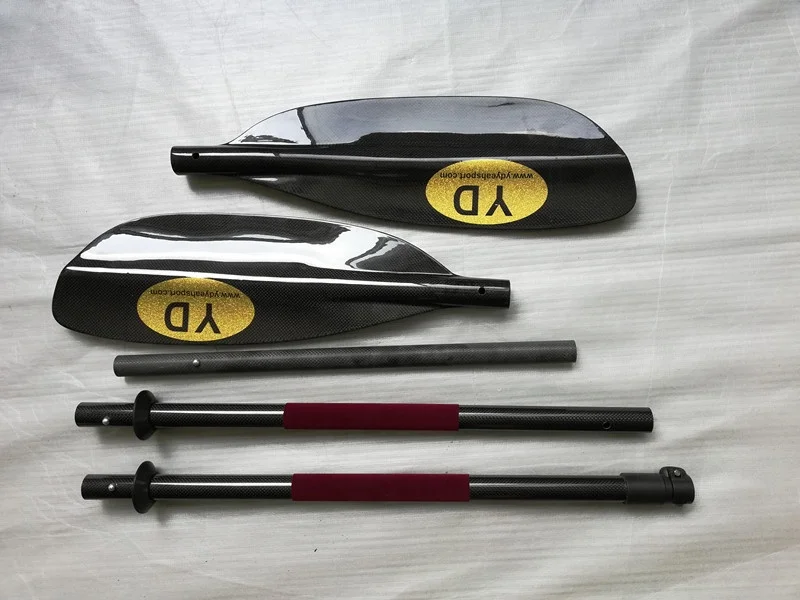 Whitewater carbon fiber kayak river paddle