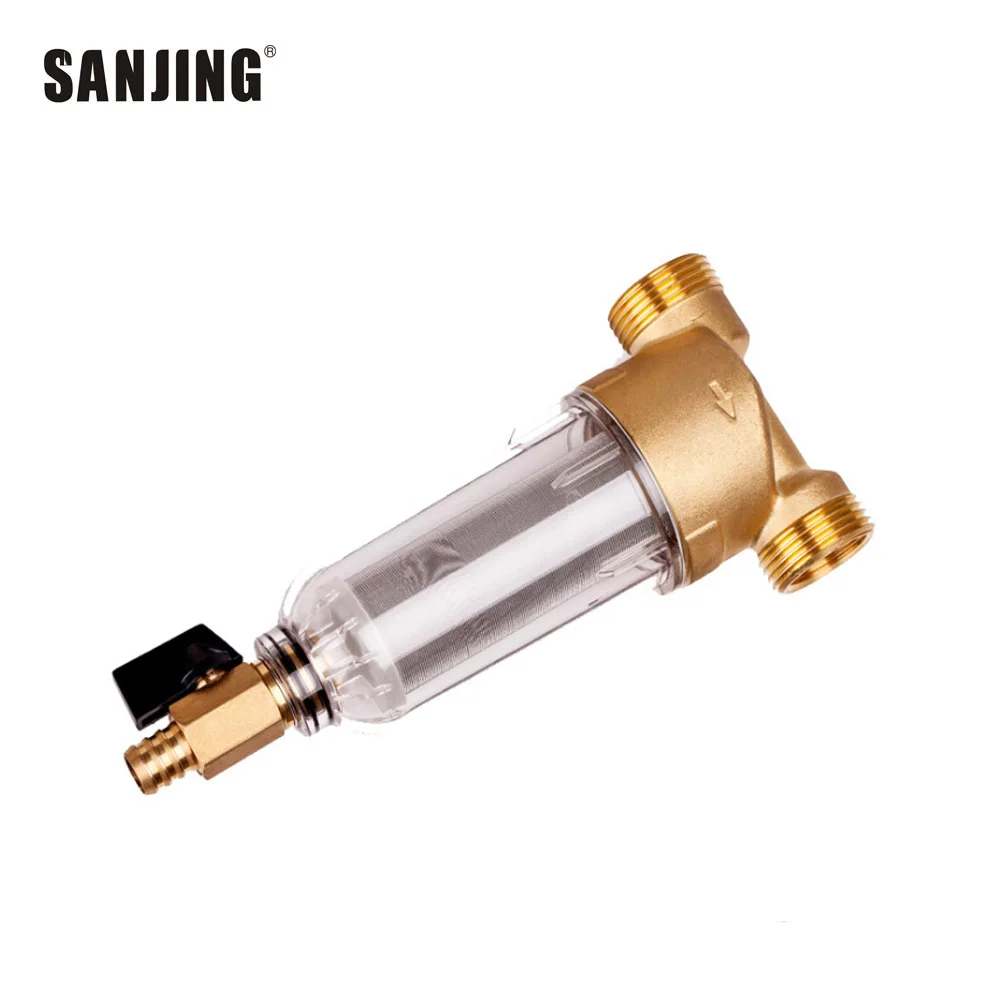 Hot sale mesh water pre sediment filter flushable water Pre filter