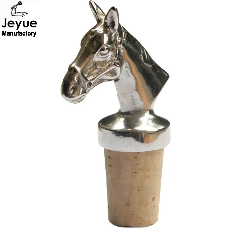 Bottle closure horse cork bottle stopper for wine whiskey party