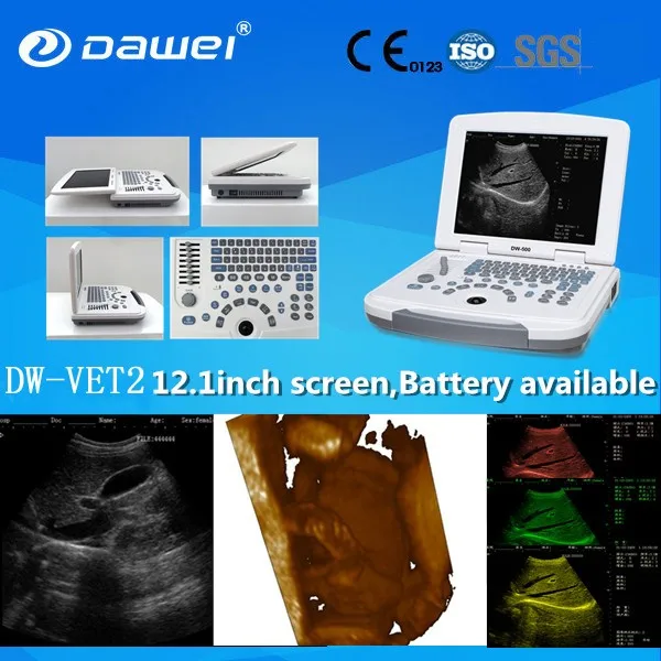 DAWEI DW-VET2 Portable veterinary ultrasonic diagnostic instrument/Vet ultrasound scanner