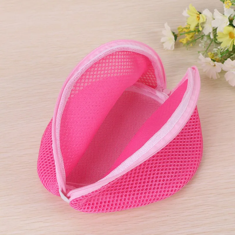 Bra Lingerie Barrel Mesh Wash Laundry Bag Protector Portable Laundry System Wash Bag