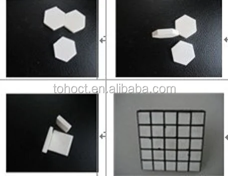 Керамическая Шестигранная плитка из алюминия Al2O3 99%