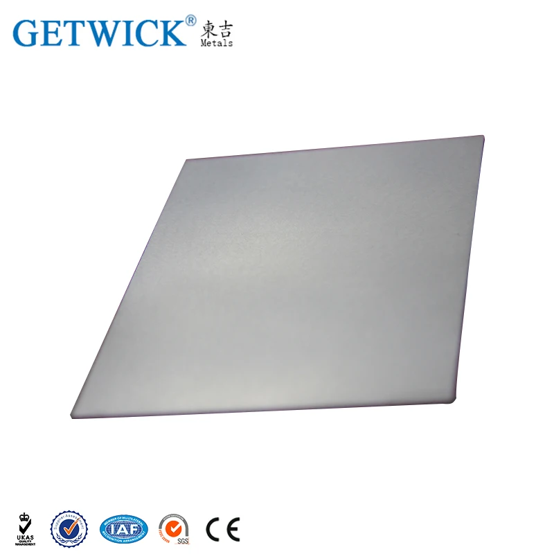 Hot Rolled 1mm 2mm 3mm 4mm tungsten sheet/plate per kg