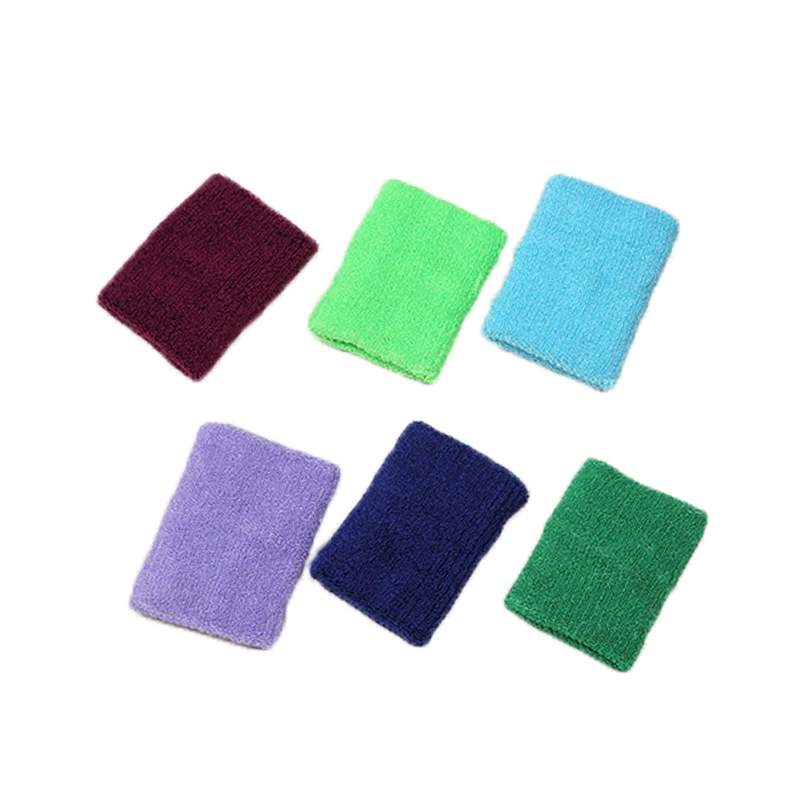 Wrist Sweatbands Fashion Style China Elastic Cotton Sweatband Towel Wristbands With Free Sample