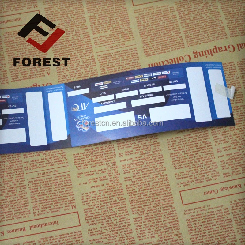 
printing coupon ticket printing anti-fake voucher 