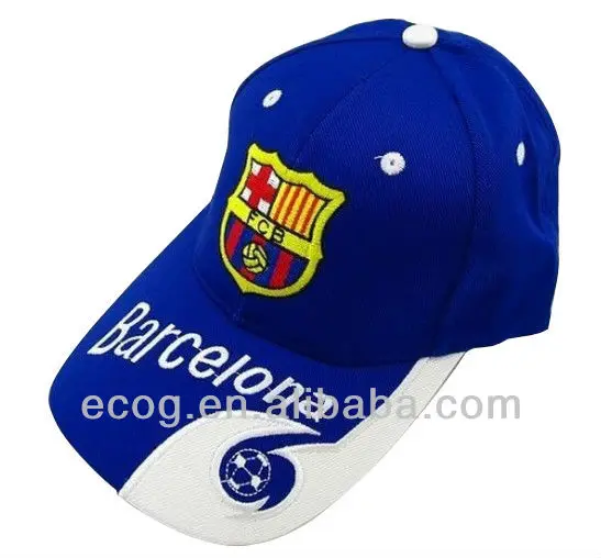 Customized soccer fans cotton fitted baseball cap