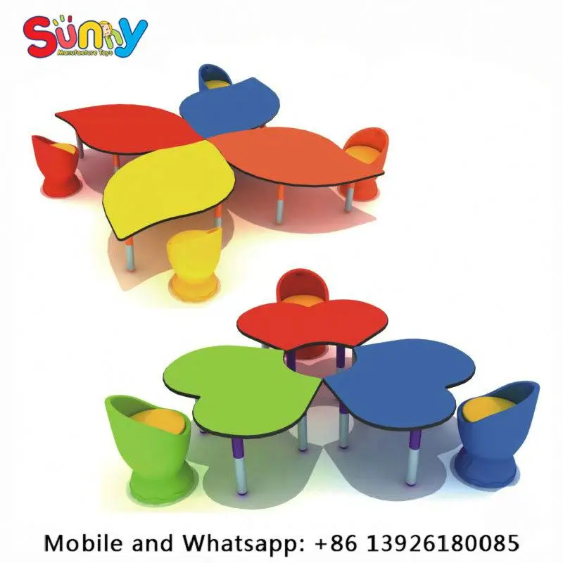 Пластиковые столы для детского сада, избыточная школьная мебель