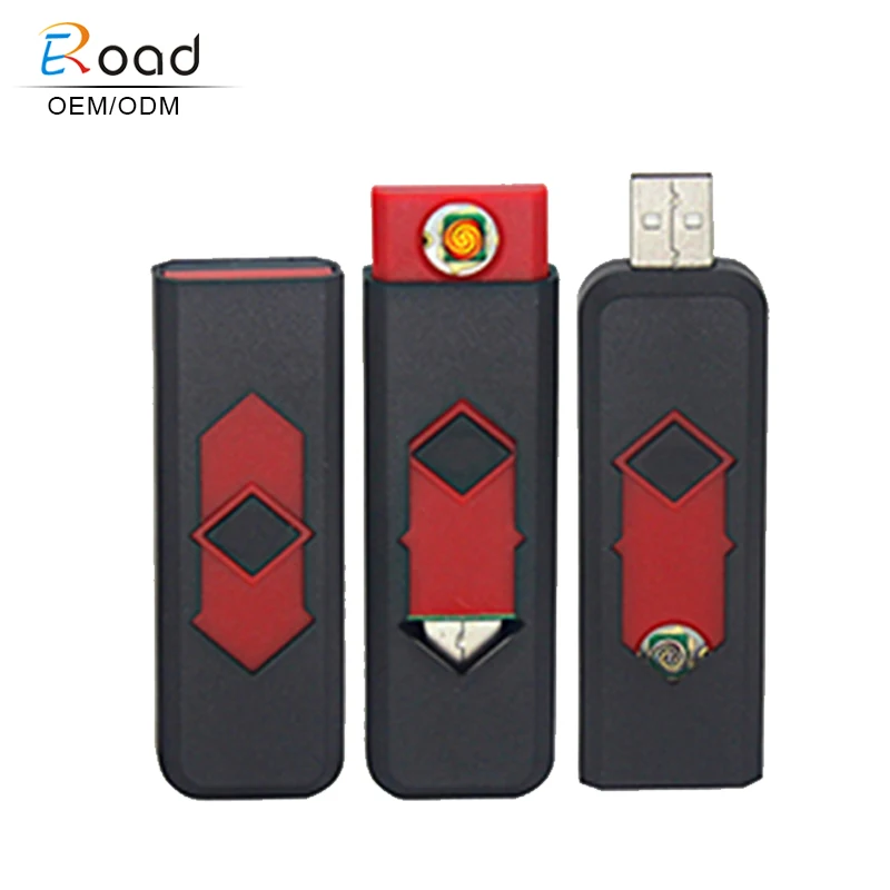 
Durable Useful square USB cigar cigarette lighter accendino 