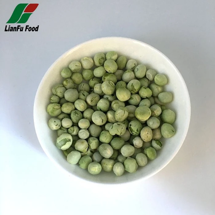 Wholesale economic and reliable natura dried FD green garden peas